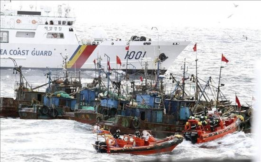 Corea del Sur pierde 1.000 millones de euros al año por la pesca ilegal china