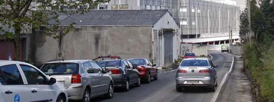 Reasfaltan varias calles de A Grela para facilitar la fluidez del tráfico