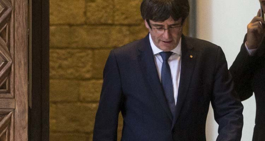 Puigdemont ultima una declaración en la que vuelve a pedir un arbitraje