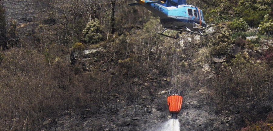 El incendio de Quiroga queda controlado tras arrasar más de 170 hectáreas de monte