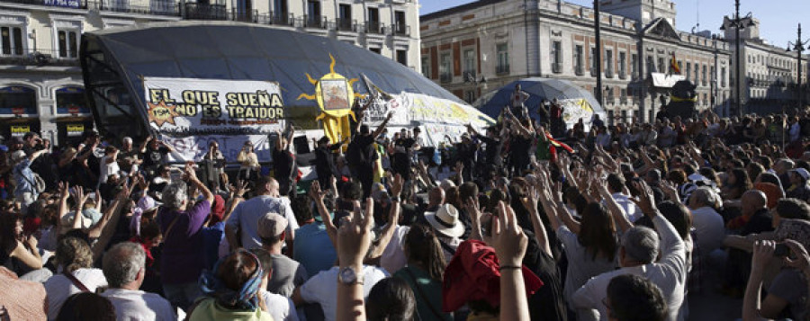 La Junta Electoral de Madrid prohíbe la concentración del 15-M en Sol