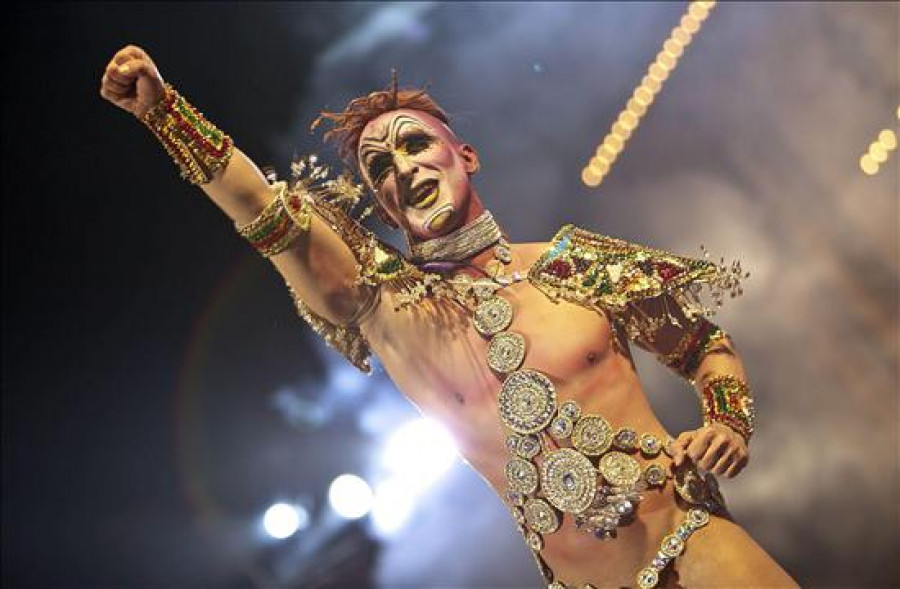 Drag Xoul, de Rey de la Selva a "reinona" del Carnaval de Las Palmas 2013