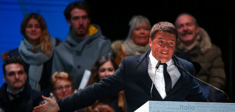 Renzi se juega su futuro político en el referéndum de Italia sobre la reforma de la Constitución