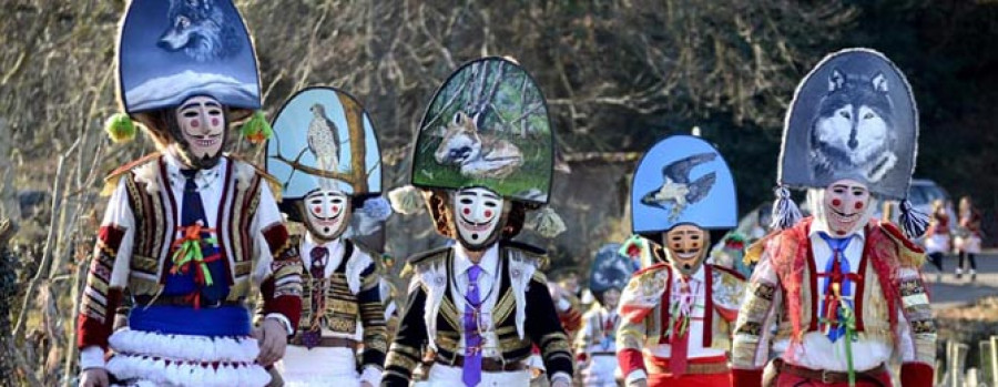 Los carnavales tradicionales de Galicia arrancan en el Obradoiro