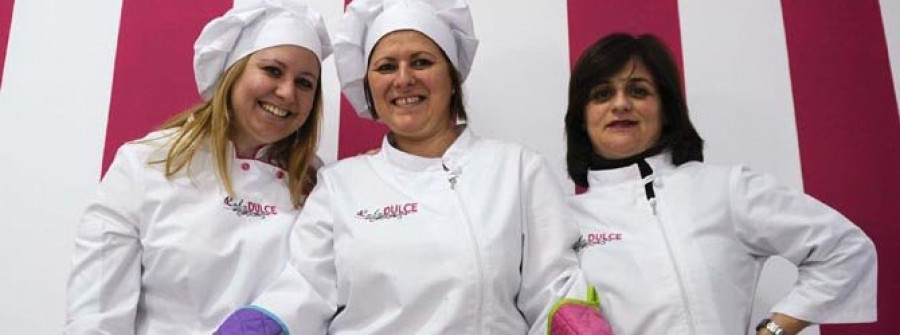 Tres mujeres emprendedoras abren en el centro de Ourense un negocio libre de gluten