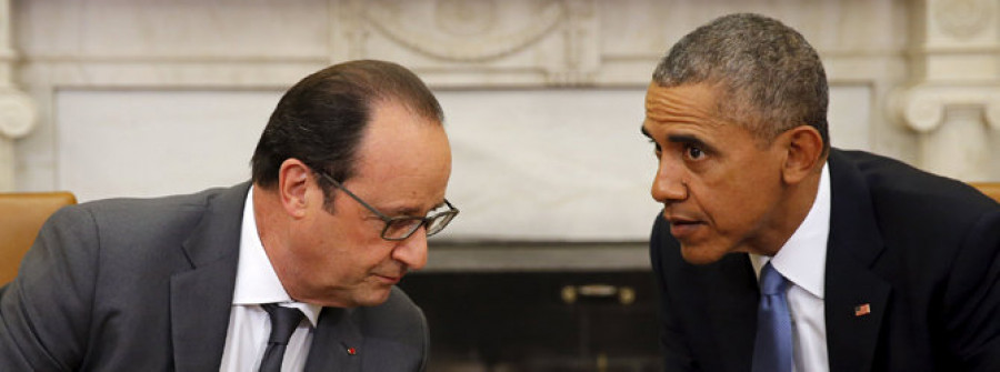 Hollande y Obama abogan por una lucha conjunta para poder “destruir”  al Estado Islámico