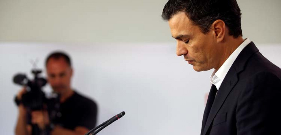 Sánchez dimitirá si el Comité Federal decide hoy pasar 
a la abstención