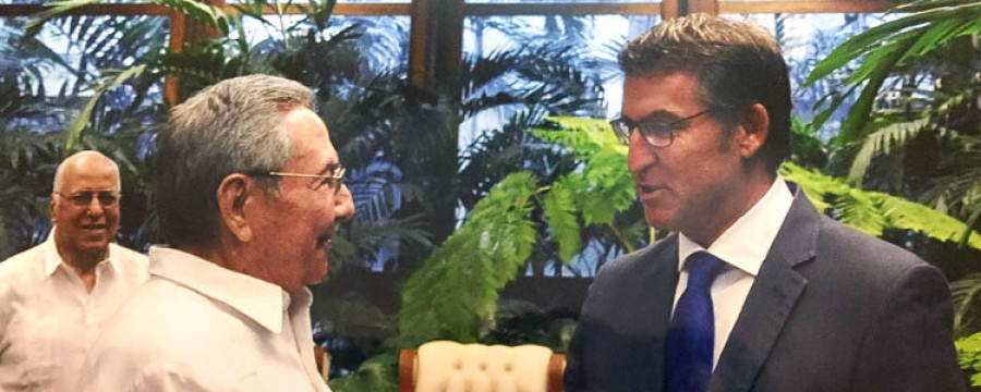 Feijóo confirma el interés de Cuba por colaborar en biotecnología y TIC