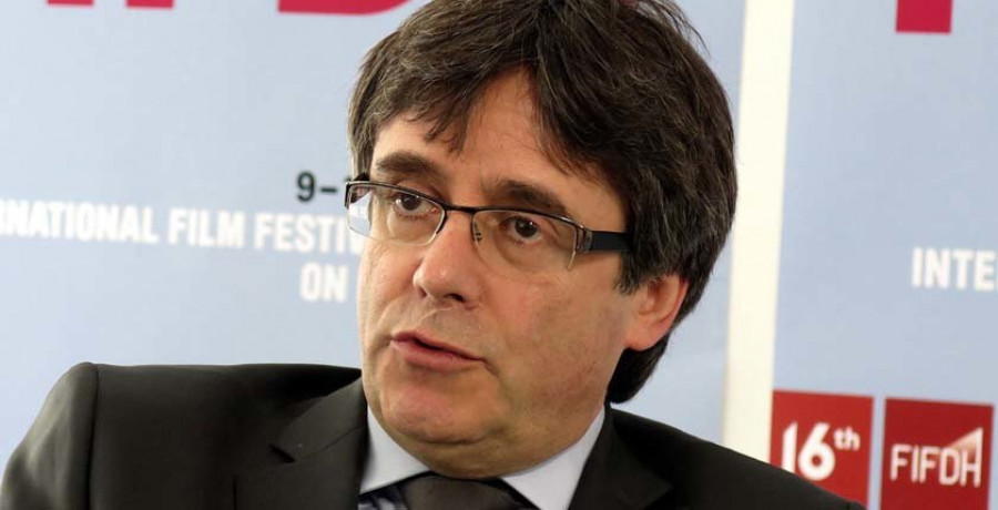 Puigdemont asegura que la independencia “no es la única solución” para Cataluña