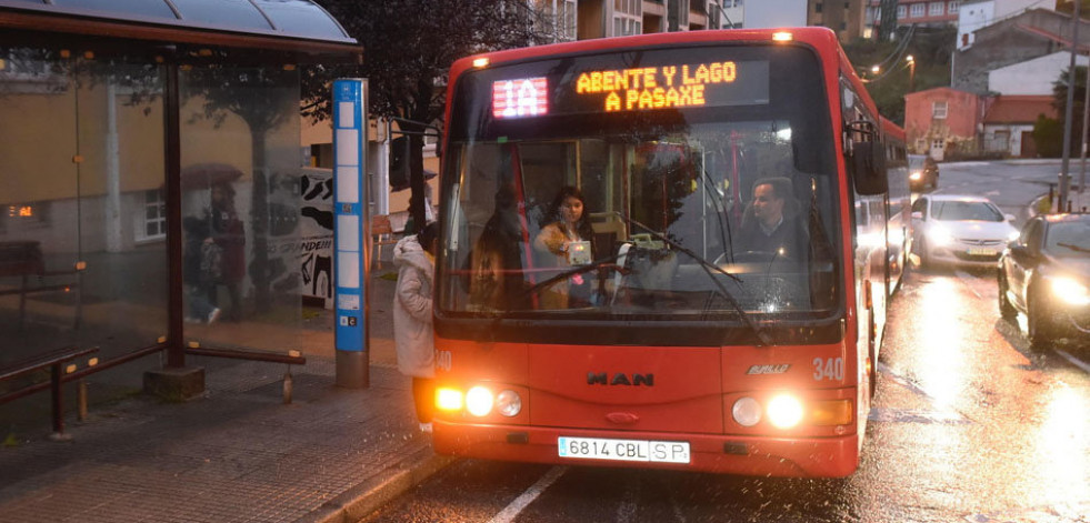 Oleiros pide a A Coruña un nuevo convenio para recuperar el bus 1A hasta Santa Cristina