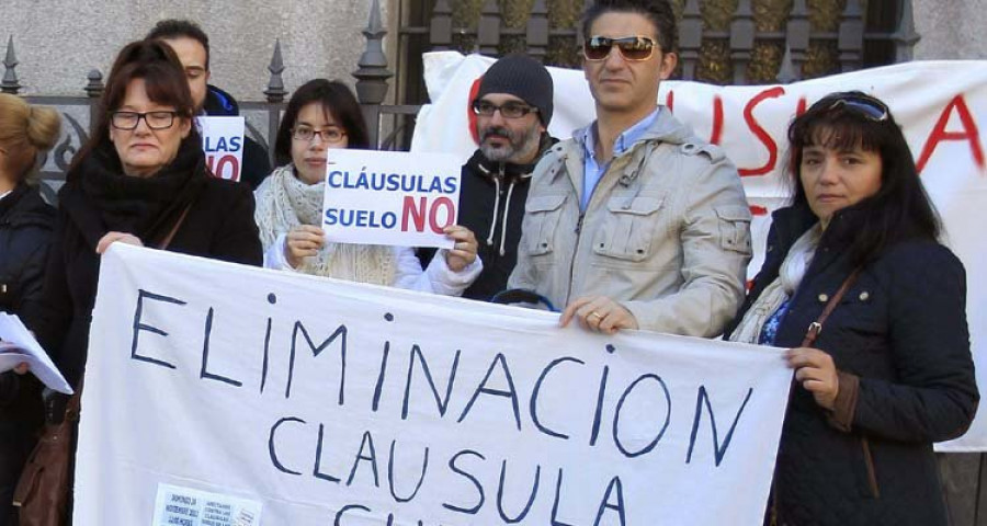 Los juzgados de cláusulas suelo 
en Galicia registran casi 6.200 demandas desde el 1 de junio