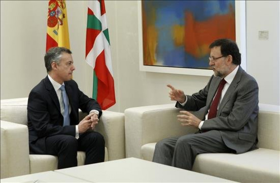 Rajoy y Urkullu se reunieron para analizar la situación política