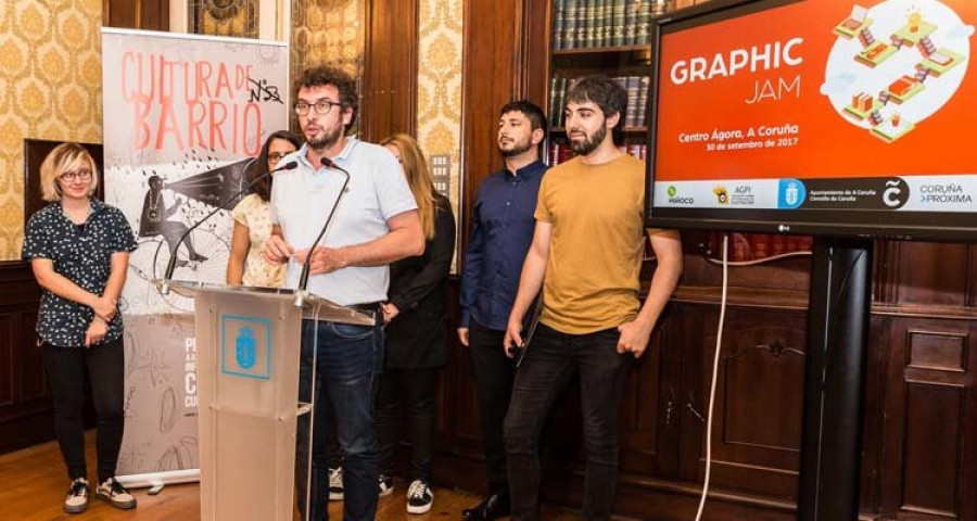 Graphic Jam ofrecerá el día 30 talleres, charlas y un concurso sobre la ilustración y el audiovisual en el Ágora