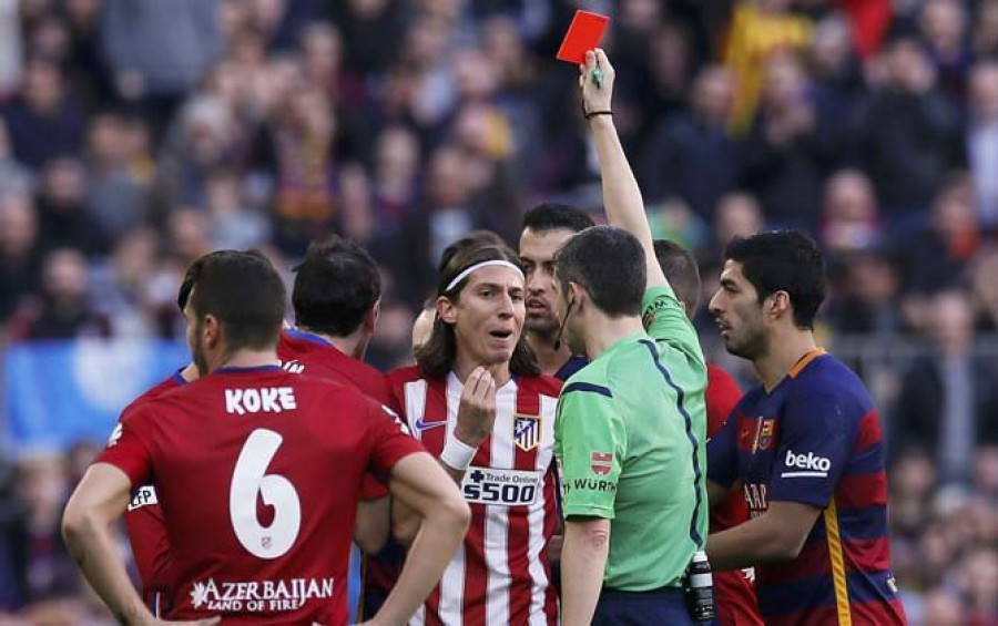 Tres partidos de sanción a Filipe