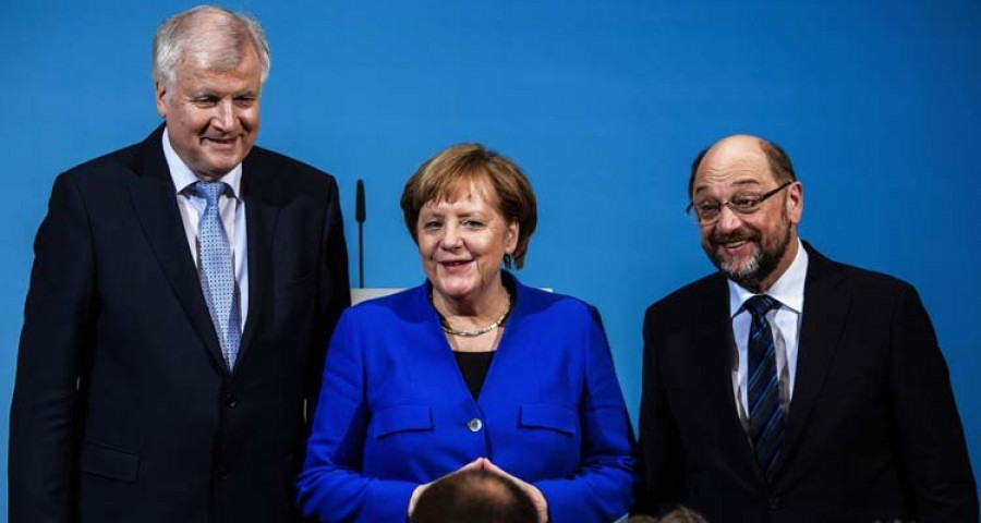 El partido de Schulz lanza un primer aviso de rechazo al pacto con Merkel