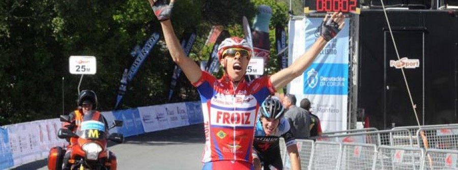 Pedro Merino, del Super Froiz, vence en Monfero