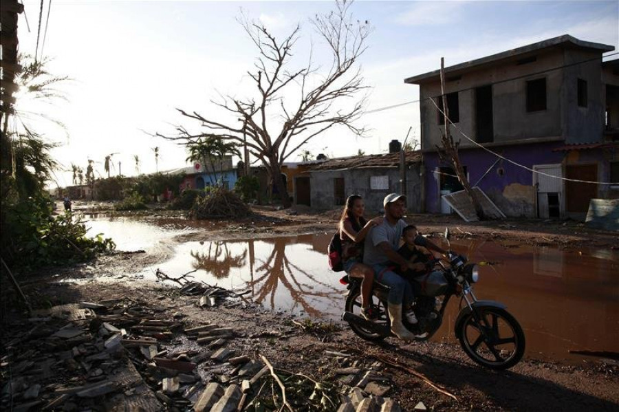 Los 80 kilómetros de desolación de Patricia