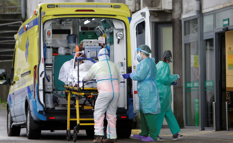 Los hospitalizados por coronavirus caen de nuevo en Galicia y se sitúan por debajo del millar