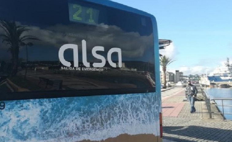 Alsa reduce los servicios del área metropolitana de A Coruña durante los fines de semana