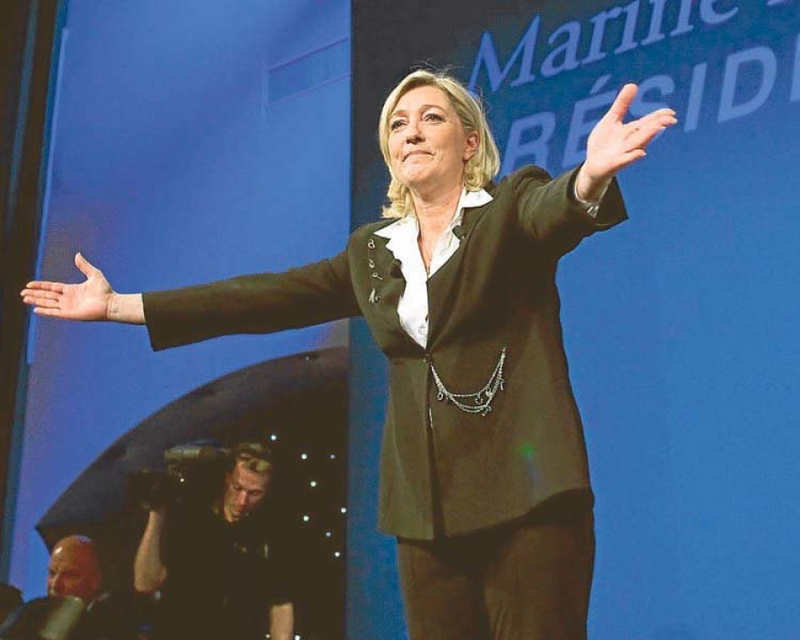 Las navidades más tristes de los Le Pen
