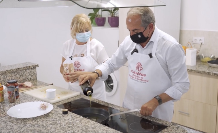 Afundación colabora con Cáritas en su proyecto “Aprende a cocinar en A Coruña”