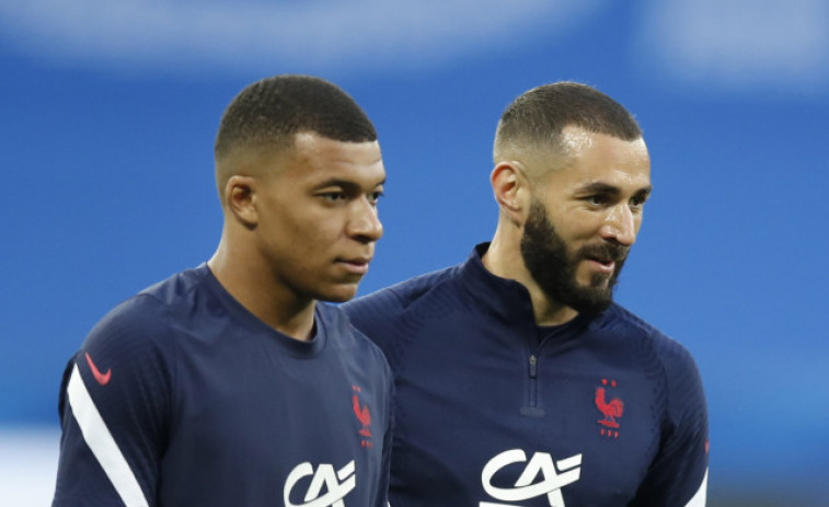 La UEFA investigará a Hungría por insultos racistas a Mbappé y Benzema