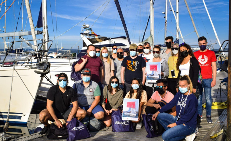 AJE Galicia organiza su tradicional regata para fomentar los negocios entre jóvenes empresarios de A Coruña y Ferrol