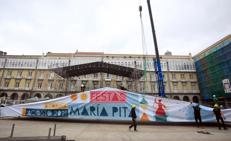 Preparación con incertidumbre para unas fiestas todavía sin programa