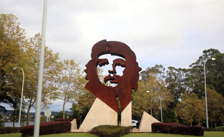 Desautorizan el acto delante de la estatua del Che por motivos de seguridad vial