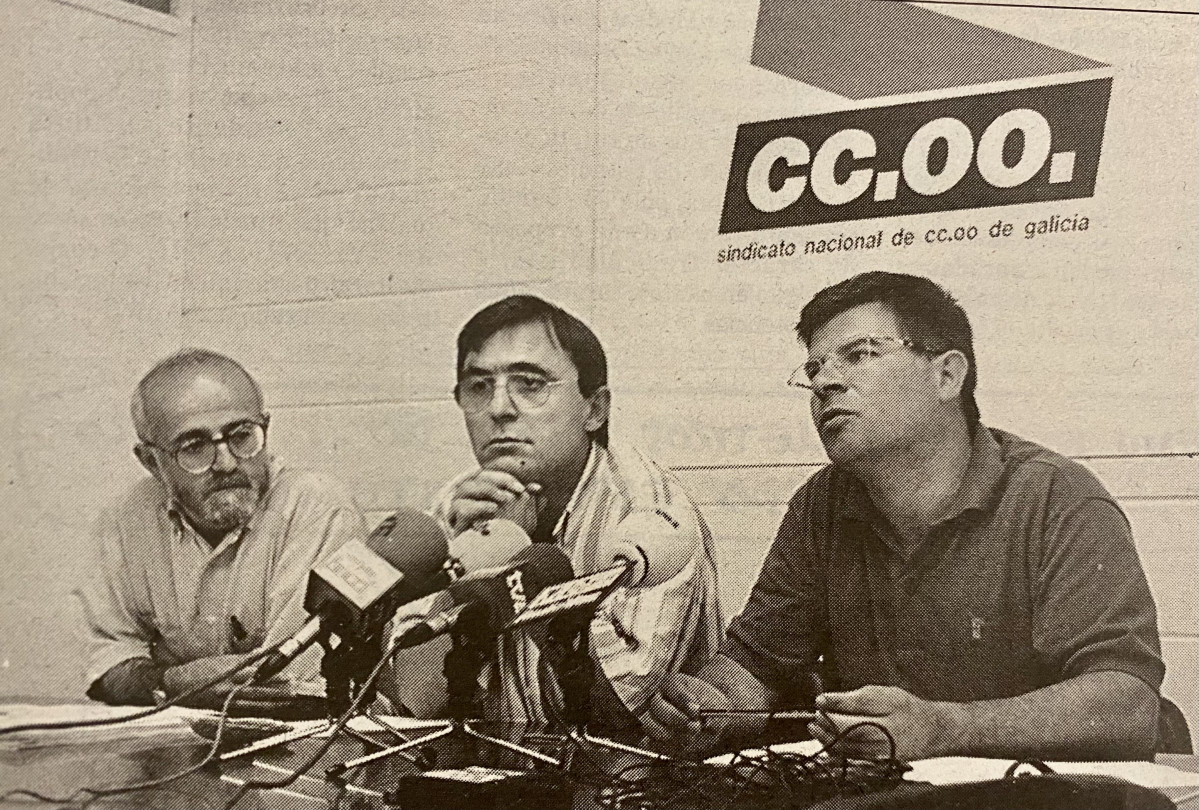 Responsables de CCOO en 1996
