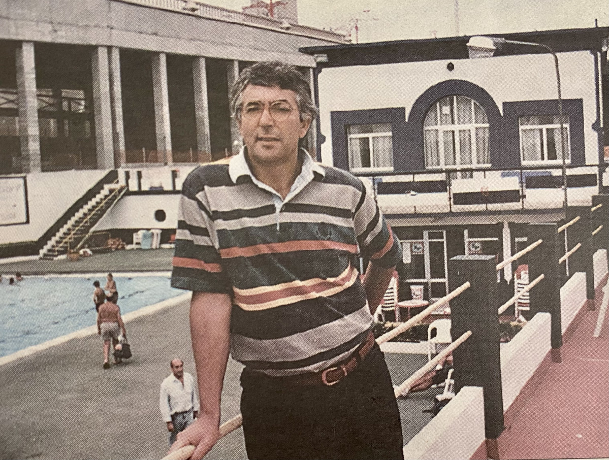 Miguel Torreiro, presidente del Club del Mar en 1996