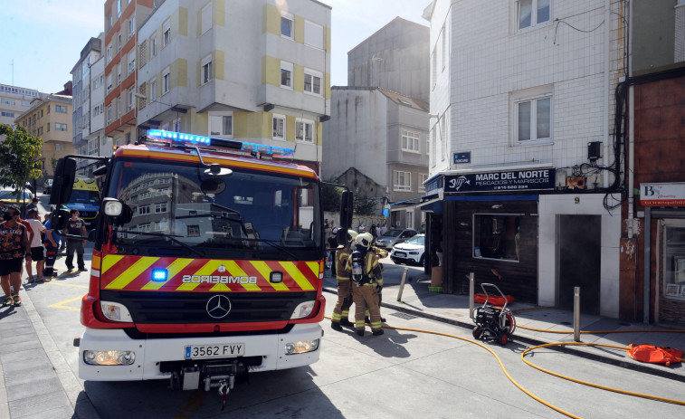 Los Bomberos acuden a Monte Alto por una alarma por humo en un edificio