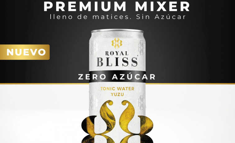 Royal Bliss amplía su gama de tónicas con el lanzamiento de la nueva Vibrant Yuzu Zero Azúcar en lata