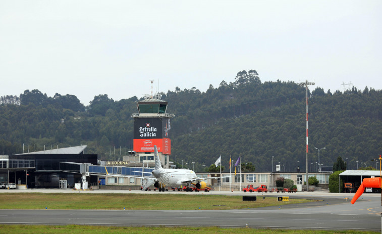 El aeropuerto de A Coruña, el único en Galicia que mejora sus números tras el verano