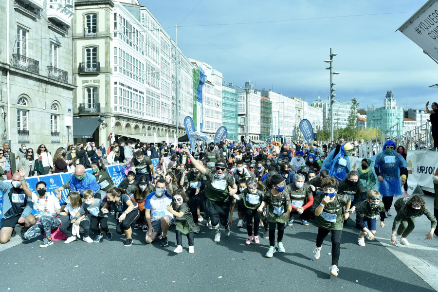 Cerca de 4.000 personas tiñeron de nuevo la ciudad en el regreso de la carrera ENKI a las calles