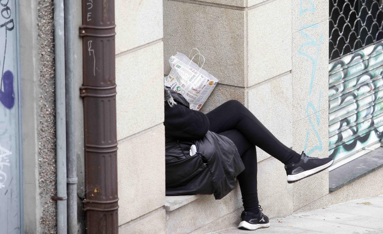 Aumenta el número de sintecho en  A Coruña durante la campaña de frío