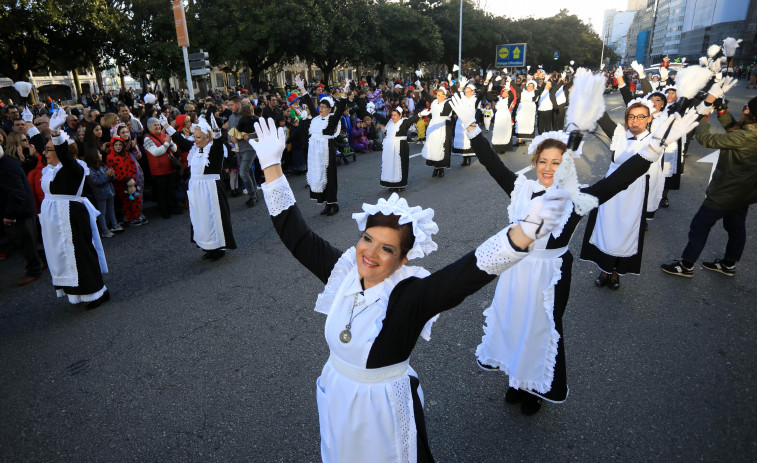 A Coruña recuperará su carnaval con la vuelta de los desfiles, comparsas y el jueves de comadres