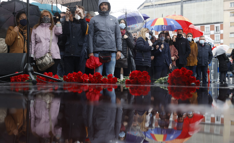 Madrid recuerda un 11M con la mirada puesta en las víctimas de Ucrania