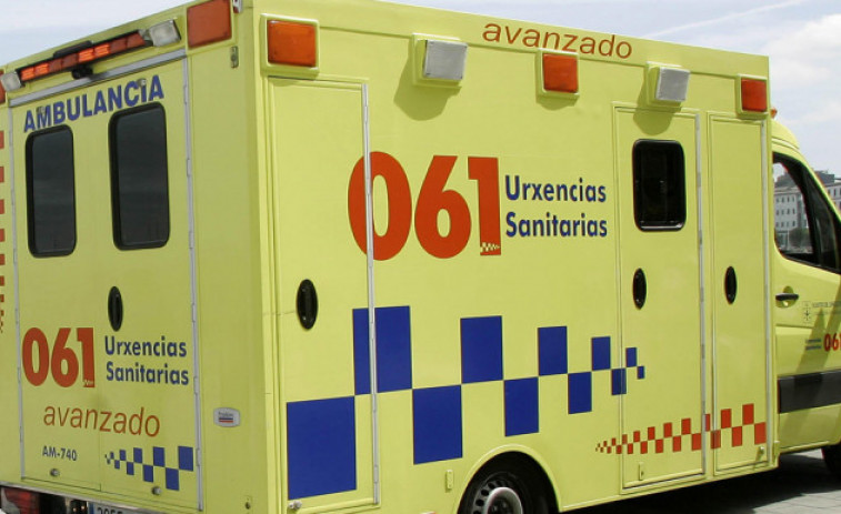 Herida una mujer en un accidente de un autobús urbano en A Coruña