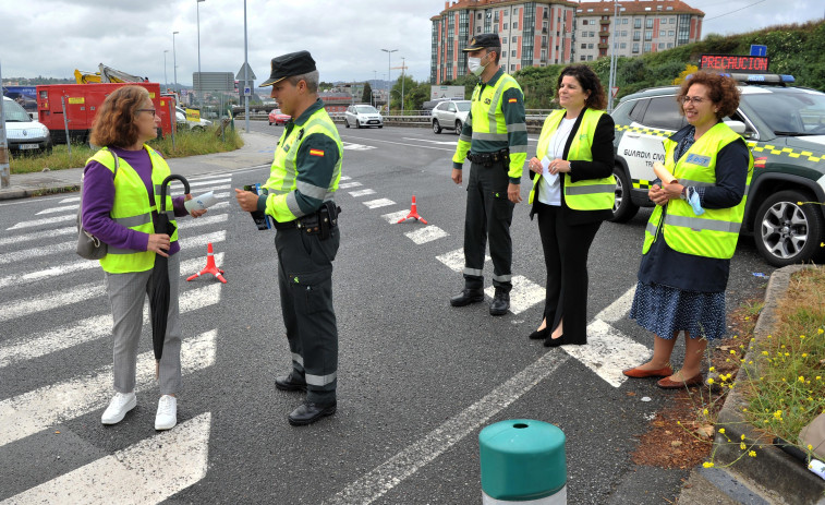 DGT y Guardia Civil inician una campaña de seguridad de peatones, ciclistas y motoristas