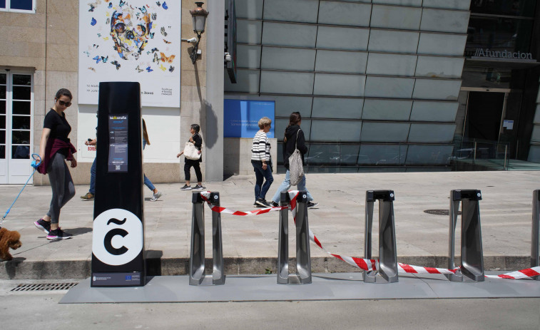 El servicio de BiciCoruña estará operativo a partir de hoy con 514 nuevas bicicletas