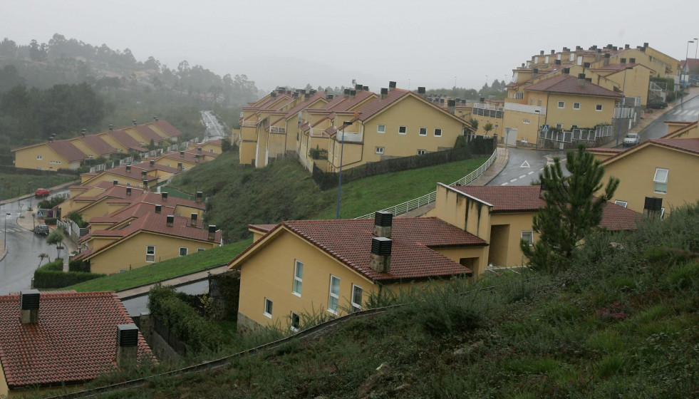 Imagen de archivo de la Urbanización Montegolf de Arteixo  AEC
