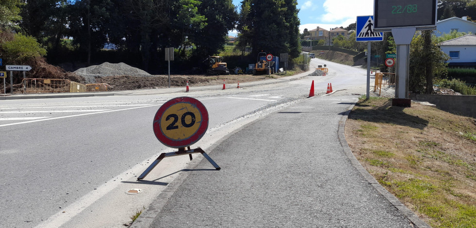 Corte de tráfico en Oleiros: la calle Linneo de Santa Cristina estará cerrada un mes