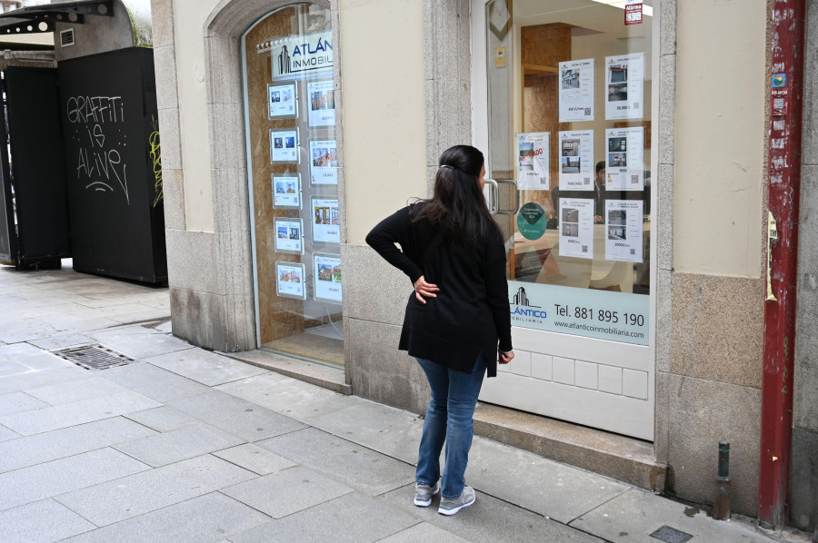 Alquilar un piso en A Coruña: una oferta en mínimos y un precio que no toca techo