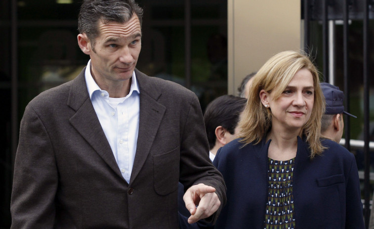 La Audiencia acuerda devolver 201.174 euros a Urdangarin y la infanta Cristina