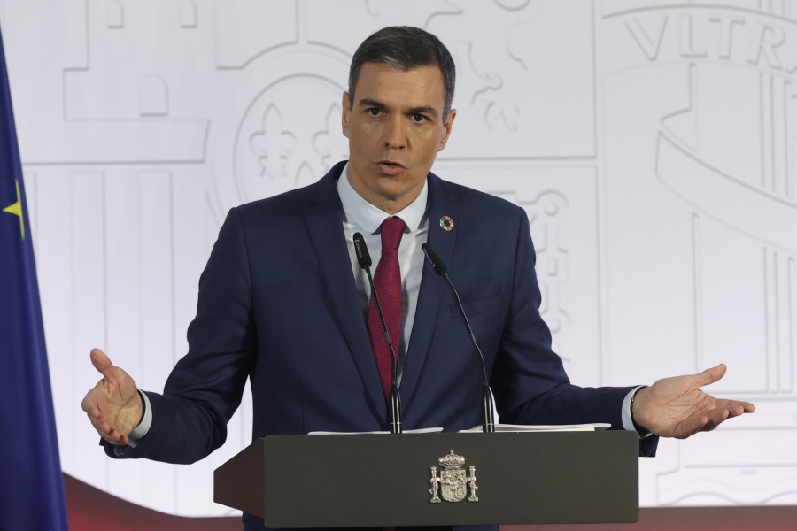 Pedro Sánchez contesta a Aragonés que el referéndum "no se va a producir"