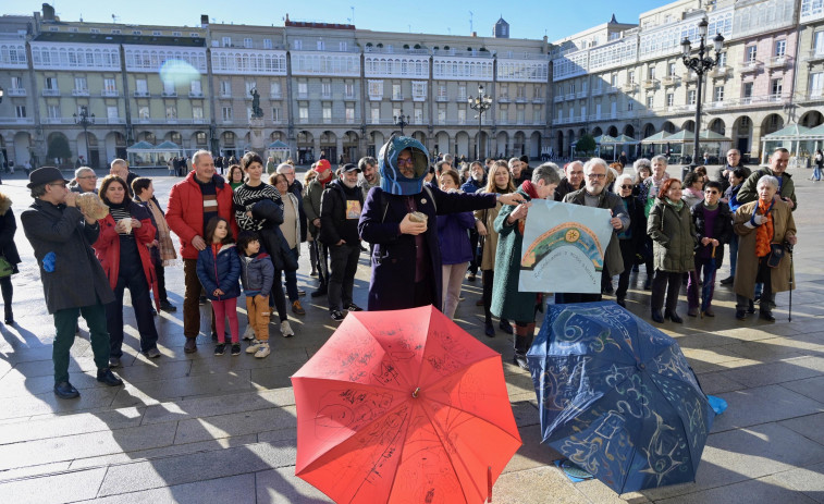 El Ayuntamiento cita el día 27 a los propietarios del edificio del mural de Lugrís