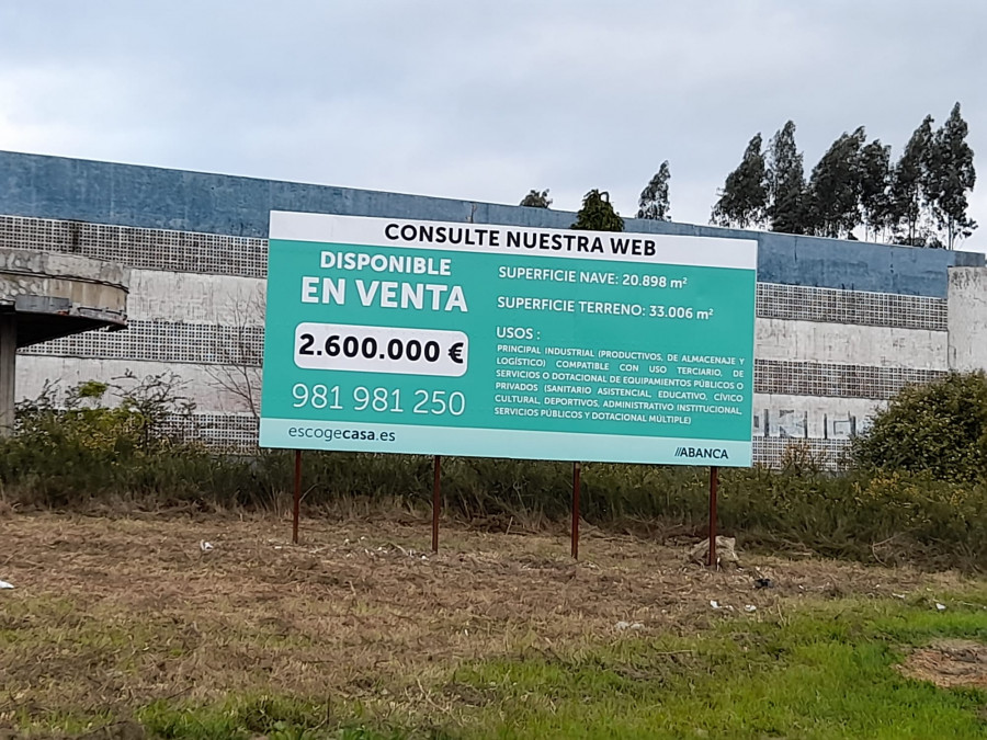 Las instalaciones de la antigua Flex en Guísamo se venden ahora por 2,6 millones de euros