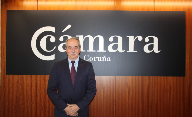 Antonio Couceiro seguirá como presidente de la Cámara de Comercio de A Coruña cuatro años más