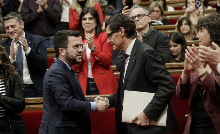 La aprobación de los presupuestos catalanes hace visible la ruptura del frente independentista